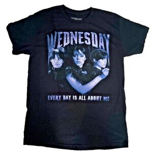 Wednesday Addams Jenna‎ Ortega Every Day Is About Me Family RARE medium NEW